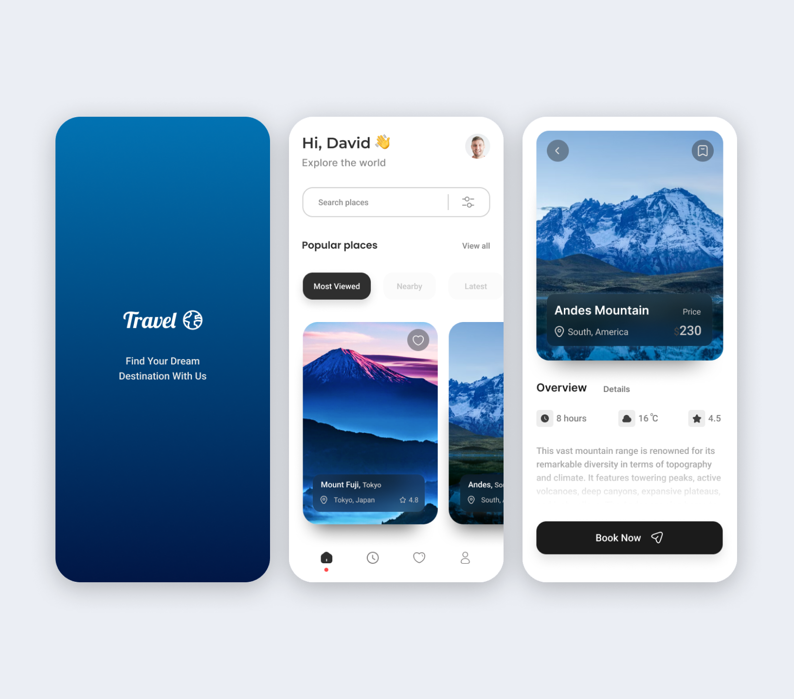 Travel Mobile App